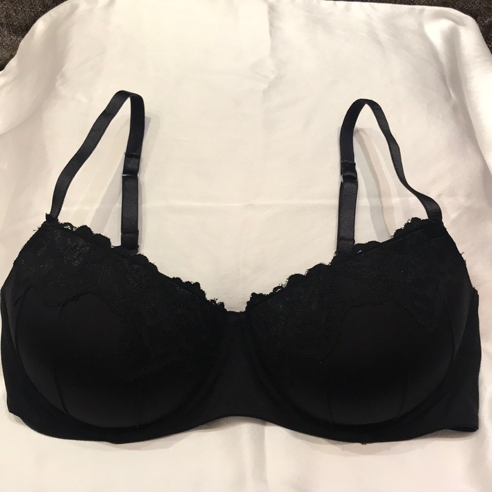 Black Lace Bra